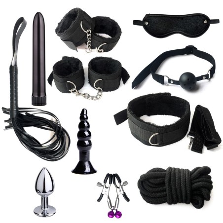 EXITOYS KIT 36 NEGRO 11PCS