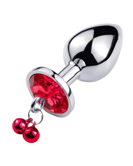 EXITOYS PLUG CON CADENA LARGE ROJO