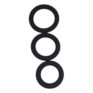 EXITOYS ANILLO X 3 NEGRO