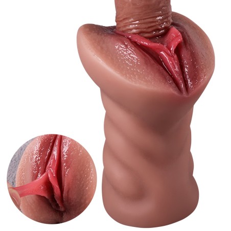 EXITOYS MASTURBADOR VAGINA BROWN