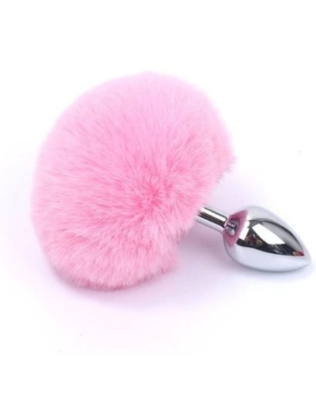 EXITOYS COLA DE CONEJO POMPOM ROSA