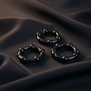 EXITOYS ANILLO X 3 NEGRO