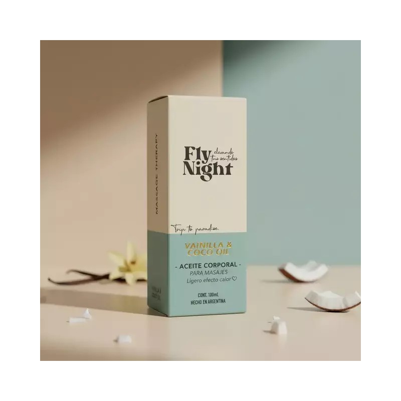FLY NIGHT ACEITE 100ML VAINILLA Y COCO