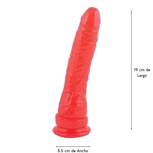 Consolador bananin rojo