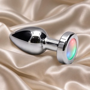 EXITOYS PLUG ACERO CHICO LED