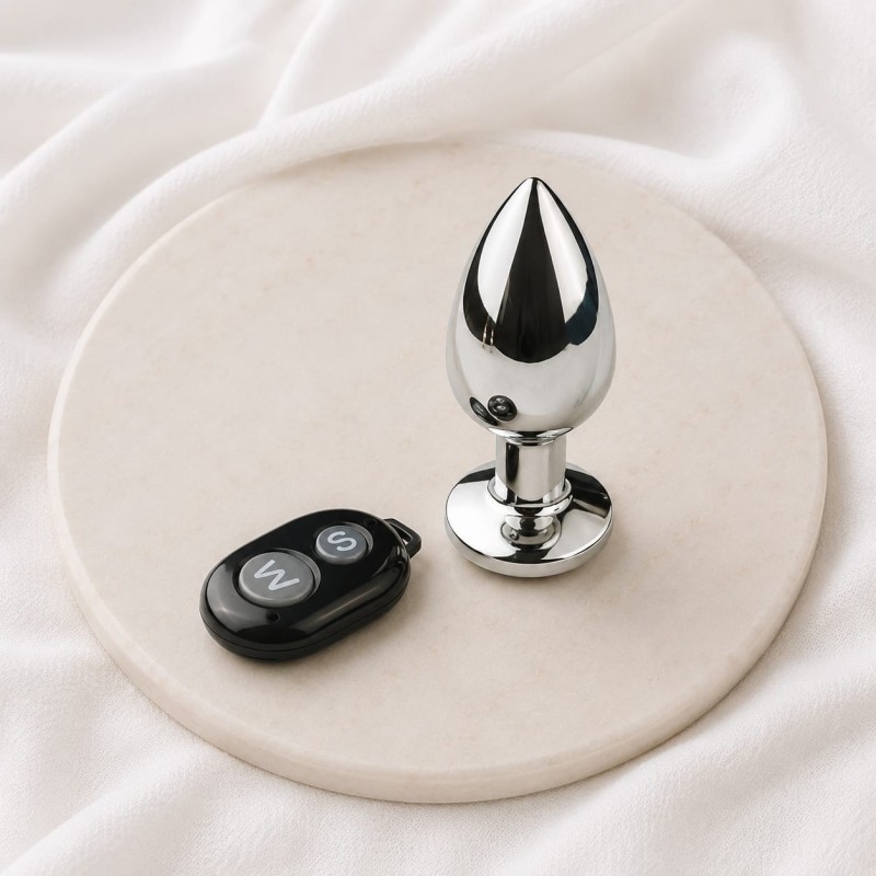 EXITOYS PLUG ACERO MEDIO C/CONTROL VIBRO
