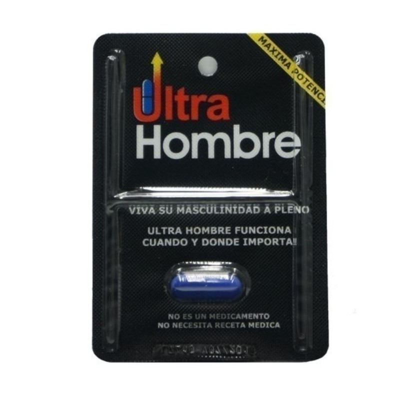 PASTILLAS ULTRA HOMBRE CAJA X 12