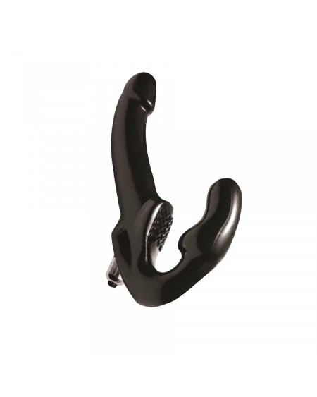 caiman Strap On gun con vibro Negro 16x3,5