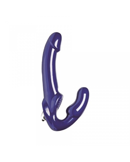 Strap On gun con vibro Azul 16x3,5
