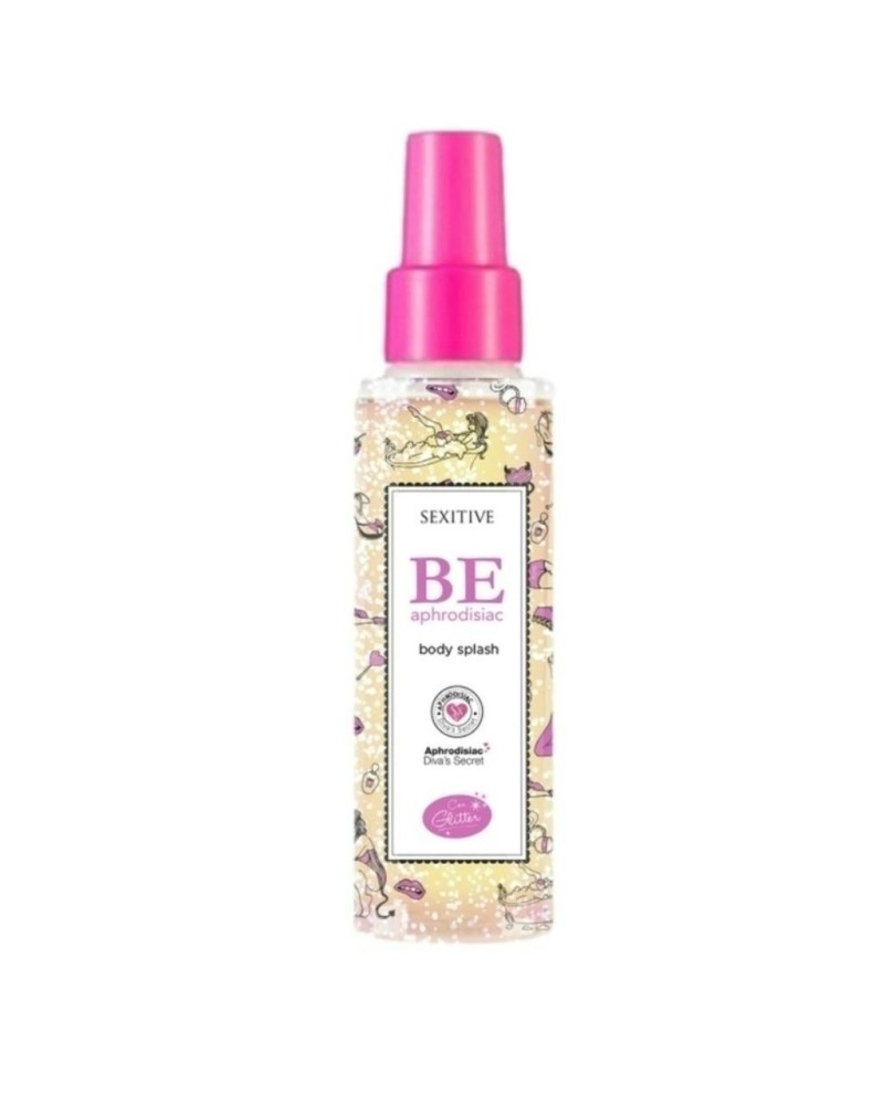 SEXITIVE BE BODY SPLASH CON GLITER