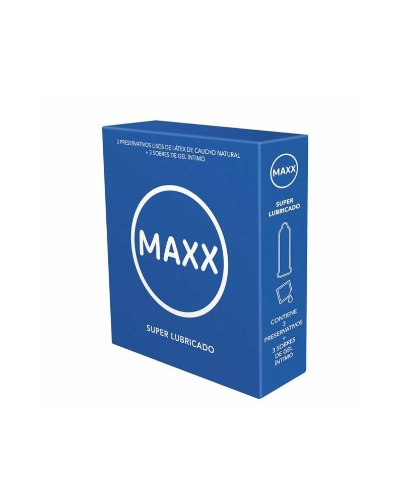 maxx super lubricado caja x 12