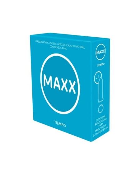 maxx tiempo retardantes caja x 12