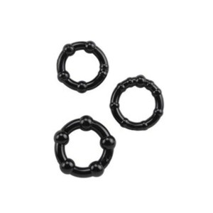 EXITOYS ANILLO X 3 NEGRO