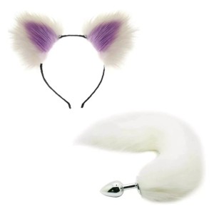 EXITOYS VINCHA Y COLA DE ZR VIOLETA L