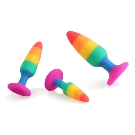 EXITOYS PLUG SILICONA RAINBOW
